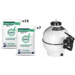 Pack cantabric side 30m3 / h 900mm + verre filtrant