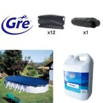 Pack hivernage piscine gr� 915 x 470 cm