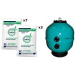 Pack vesubio 750mm 22m3 / h + verre co - filtrant