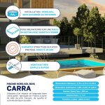 Piscine bois carra 305 x 305 x h 119 cm