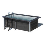 Piscine composite gré 326 x 186 x h 96cm Piscine composite gré 326 x 186 x h 96cm