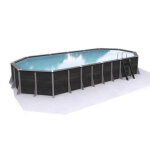 Piscine composite romagny 910 x 430 x h 125 cm