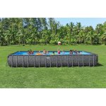 Piscine hors sol rectangulaire apx 365 9, 56 x 4, 88 x 1, 32 m Piscine hors sol rectangulaire apx 365 9, 56 x 4, 88 x 1, 32 m