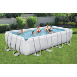 Piscine tubulaire bestway rectangulaire 5, 49 x 2, 74 x 1, 22 m power steel (filtre  sable)