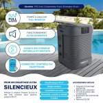 Pompe � chaleur poolex q - line 5 kw full inverter