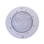 Projecteur extra plat blanc pour piscine bois