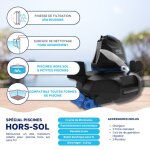 Robot piscine sans fil delta 100 plus