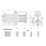 Surpresseur piscine norystar 1, 2 cv monophasé - 4 turbines Surpresseur piscine norystar 1, 2 cv monophasé - 4 turbines