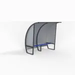 Abris de touche tout aluminium 4 personnes sodex sport