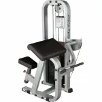 Appareil de musculation bicep curl avec pile de poids 140 kg proclubline