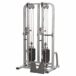 Appareil de musculation double colonne câble avec pile de poids 2 x 105 kg proclubline Appareil de musculation double colonne câble avec pile de poids 2 x 105 kg proclubline