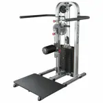 Appareil de musculation multi - hanche proclubline pile de poids 140 kg