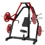 Appareil de musculation presse de dclinement assis charge plaque steelflex