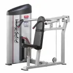 Appareil de musculation presse  paules proclubline series ii pile de poids 140 kg