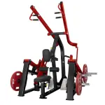 Appareil de musculation steelflex dual plate load - lat pulldown / seated row