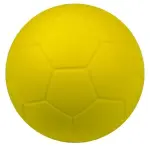 Ballon moussu uni dynamique 15cm sporti france