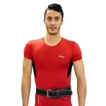 Ceinture fitness en cuir softee