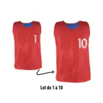 Chasubles rversibles numrotes sporti n 1 - 10 (x10)