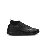 Chaussures de football enfant nike mercurial superfly 9 club tf - shadow black pack