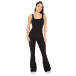 Combi pantalon évasée femme fabletics heatherflex Combi pantalon évasée femme fabletics heatherflex