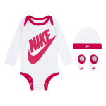 Ensemble 3 pièces bébé fille nike futura logo Ensemble 3 pièces bébé fille nike futura logo