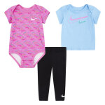 Ensemble 3 pièces bébé fille nike swoosh logo Ensemble 3 pièces bébé fille nike swoosh logo