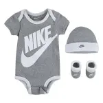 Ensemble de barboteuse + bonnet + chaussons bb garon nike nhn furura logo