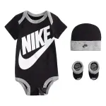 Ensemble de barboteuse + bonnet + chaussons bb garon nike nhn furura logo