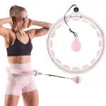Ensemble hula hoop magntique avec balle de gravit et compteur femme hms hw06