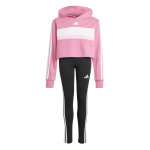 Ensemble de legging et sweatshirt à capuche fille adidas essentials tiberio 3 stripes Ensemble de legging et sweatshirt à capuche fille adidas essentials tiberio 3 stripes