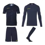Ensemble maillot, short et chaussettes de gardien enfant uhlsport prediction