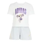 Ensemble t - shirt et short fille adidas disney minnie mouse