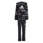 Ensemble sweatshirt à capuche et pantalon de survêtement enfant adidas essentials allover printed Ensemble sweatshirt à capuche et pantalon de survêtement enfant adidas essentials allover printed