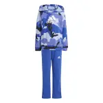 Ensemble sweatshirt  capuche et pantalon de survtement enfant adidas essentials allover printed