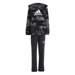 Ensemble sweatshirt  capuche et pantalon de survtement enfant adidas essentials allover printed