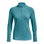 Maillot 1 / 2 zip femme under armour qualifier run 2. 0
