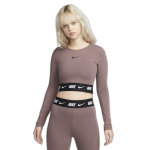 Maillot crop manches longues femme nike tape Maillot crop manches longues femme nike tape