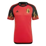 Maillot domicile authentique coupe du monde 2022 belgique
