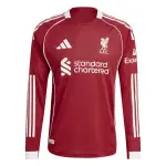 Maillot domicile authentique manches longues liverpool fc 2025 / 26