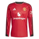 Maillot domicile manches longues manchester united 2025 / 26