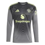 Maillot du gardien de but manches longues manchester united 2025 / 26