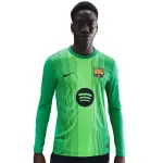 Maillot de gardien domicile manches longues fc barcelone 2025 / 26
