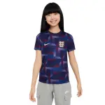 Maillot prematch enfant angleterre dri - fit academy pro euro 2024