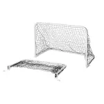 Mini cage de football pliante - 120 x 80 x 60 cm