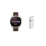 Montre connecte avec adaptateur 5v2a type c huawei watch pro classic