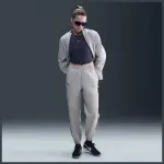 Pantalon imperm�able femme fc barcelone essential 2024 / 25