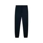 Pantalon de jogging en molleton bross� avec bord c�tel�s freddy