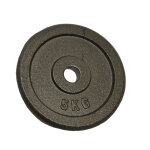 Poids disque en fonte 5 kgs sporti