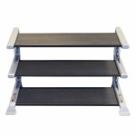 Rack de rangement d'haltères 3 niveaux proclubline Rack de rangement d'haltères 3 niveaux proclubline