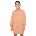 Robe sweat  capuche fille nike club fleece